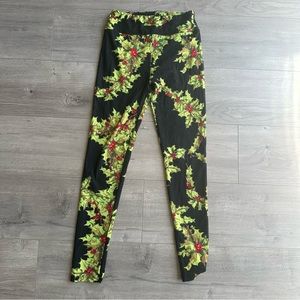 Lularoe One Size Christmas Leggings